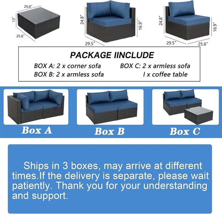 outdoor modular sectional